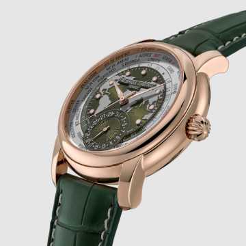 Foto Profilo Orologio Fredrique Constant Manufacture Classic Worldtimer FC-718KWWM4H9