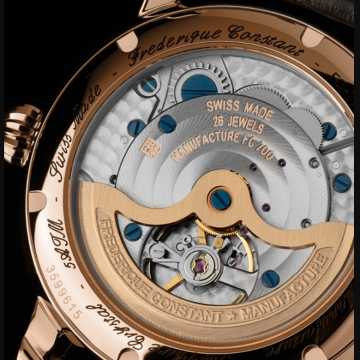 Foto Fondello Orologio Fredrique Constant Manufacture Classic Worldtimer FC-718KWWM4H9