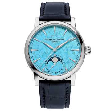 Foto Frederique Constant Orologio Classic Moonphase Date Manufacture The Elements Collection 