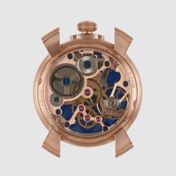 Foto Fondello Orologio Gagà Milano Manuale 44 mm 4311SK01R0STSR0