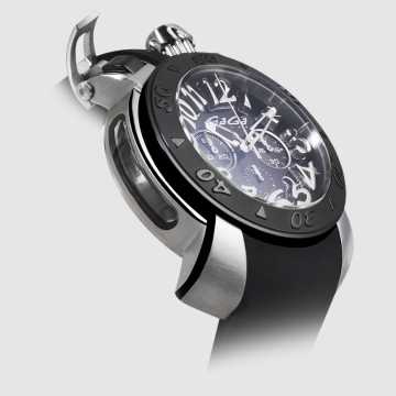 Foto Cassa Orologio GaGà Milano Chrono 48mm Ref. 8019CR01SKSYBK0A14