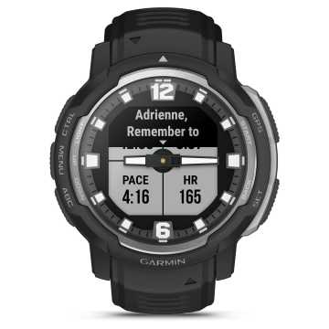 Foto Profilo Orologio Garmin Instinct Crossover Standard Black 010-02730-03