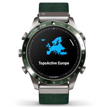 Foto Quadrante Mondo Orologio Garmin Marq Golfer 010-02648-21