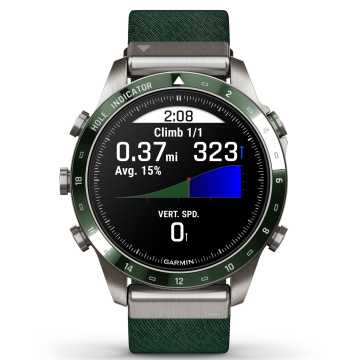 Foto Quadrante Altitudine Orologio Garmin Marq Golfer 010-02648-21