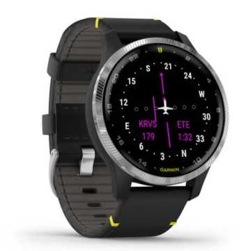 Foto Quadrante Schermata Volo Orologio Garmin D2 Air