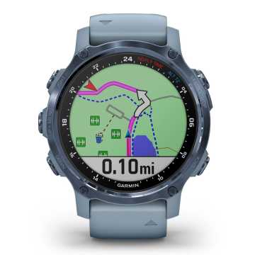Foto Mappa Orologio Garmin MK2S Mineral Blue
