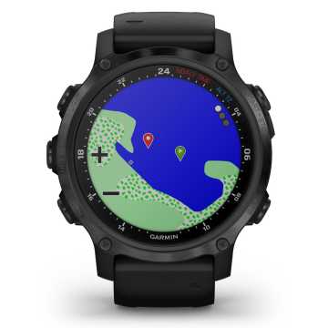 Foto Quadrante Cartina Orologio Garmin MK2S Black