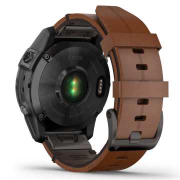 Foto Retro Orologio Garmin Epix Sapphire Black Titanium 010-02582-30