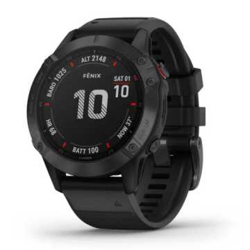 Foto Schermata Orologio Garmin Fenix 6 - Pro E Sapphire Edition Nero
