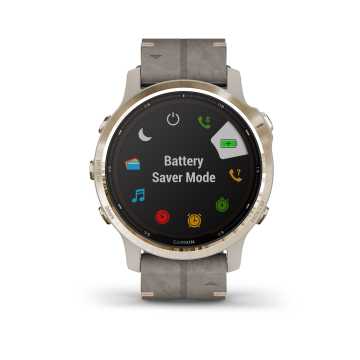 Foto Funzioni Orologio Garmin Pro 6S Pro Solar Edition Light Gold