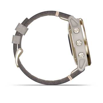 Foto Profilo Orologio Garmin Pro 6S Pro Solar Edition Light Gold