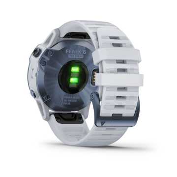 Foto Retro Orologio Garmin Fenix 6 Pro Mineral Blue