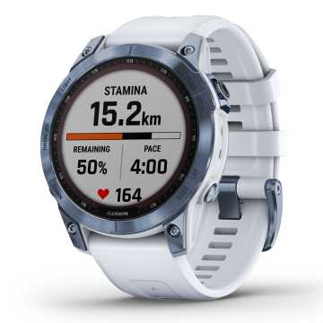 Foto Stamina Orologio Garmin Sapphire Solar Titanium Mineral Blue 010-02540-25