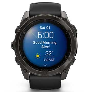 Foto Display 1 Orologio Garmin Fenix 8 010-02905-21
