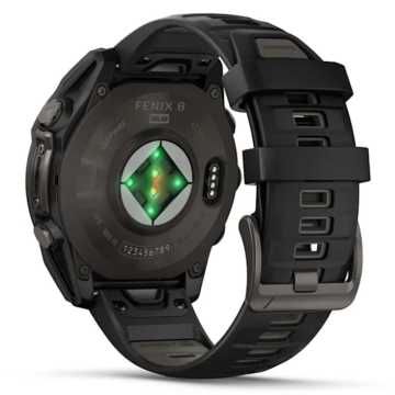 Foto Retro Orologio Garmin Fenix 8 Solar 010-02906-11