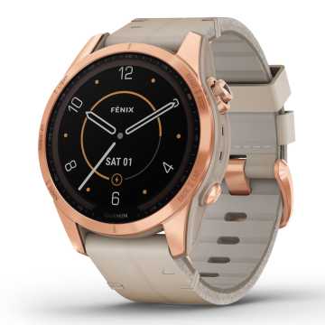 Foto Profilo Orologio Garmin Fenix 7S Solar Sapphire 010-02539-35