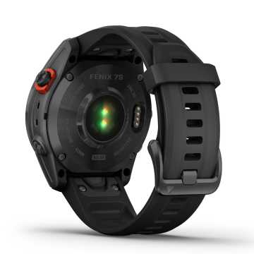 Foto Retro Orologio Garmin Fenix 7S Solar Slate Gray Black 010-02539-13