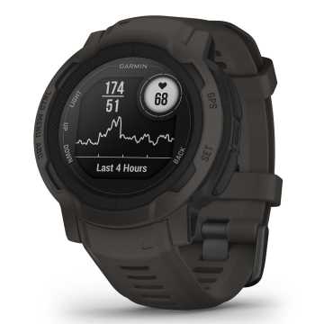 Foto Laterale Orologio Garmin Instinct 2 Graphite 010-02626-00
