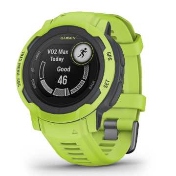 Foto Laterale Orologio Garmin Instinct 2 Electric Lime 010-02626-01