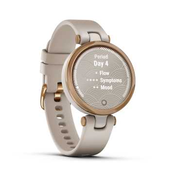 Foto Quadrante Orologio Garmin Lily Rose Gold Light Sand