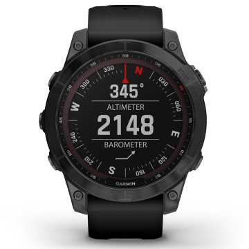 Foto Quadrante Altimetro Orologio Garmin Sapphire Black 010-02540-35
