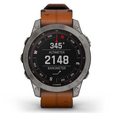 Foto Quadrante Altimetro Orologio Garmin Sapphire 010-02540-31