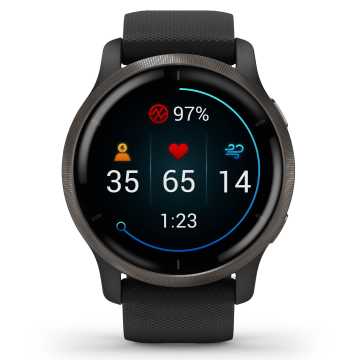 Garmin - Orologio Venu 2 Black Dettaglio 4