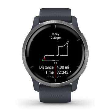 Foto Quadrante Mappa Orologio Garmin Venu 2S Blu