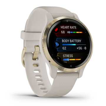 Garmin - Orologio Venu 2S Light Sand Dettaglio 2