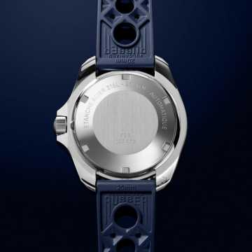 Foto Fondello Orologio HGP Diver 200M Automatic Commando Blu Gomma