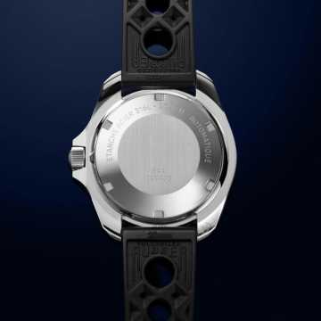 Foto Fondello Orologio HGP Diver GMT 200M Automatico Gomma Batman