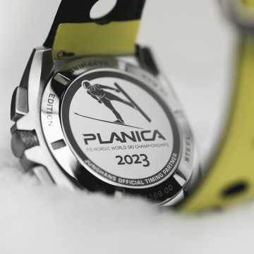 Foto Fondello Orologio 1972 Chronoscope Quarz Edition FIS Lemon
