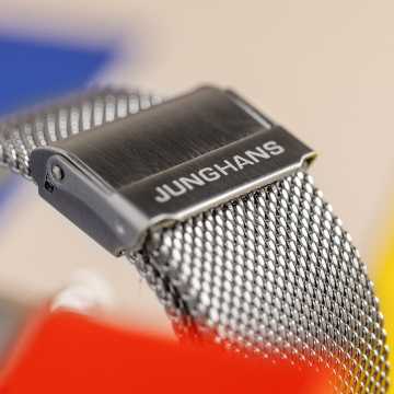 Foto Deployante Orologio Junghans FORM Quarz Bauhaus Edition