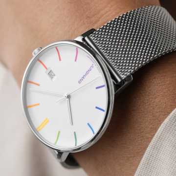 Foto Quadrante Orologio Junghans FORM Quarz Bauhaus Edition