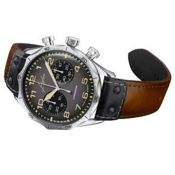 Foto Profilo Orologio Junghans Pilot Chronoscope 27349300