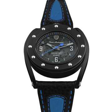 Foto Profilo Orologio Sypderleggero Lamborghini Nero Blu