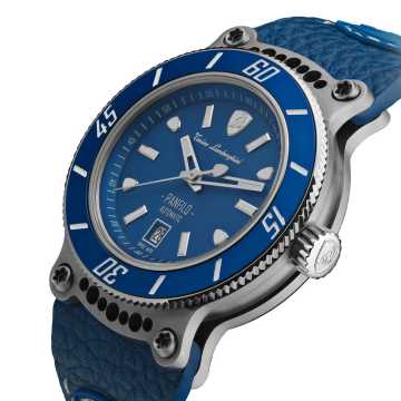 Foto Profilo Orologio Zodiac Panfilo Automatico Azzurro