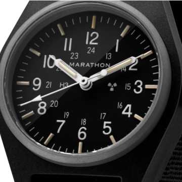 Foto Quadrante Orologio Marathon Black General Purpose WW194003BK-0101