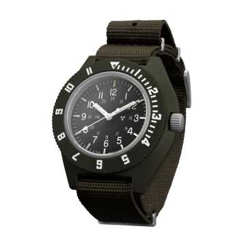 Foto Profilo Orologio Sage Green Pilot's  Navigator