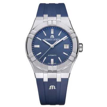 Foto Caucciù Orologio Maurice Lacroix Aikon Automatic Date AI6007-SS000-430-4