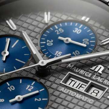 Foto Quadrante Orologio Maurice Lacroix Aikon Automatic Chronograph