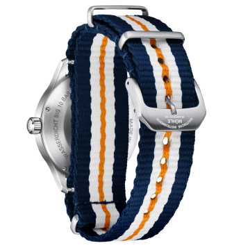 Foto Retro Orologio Mühle-Glasshutte Panova Blu