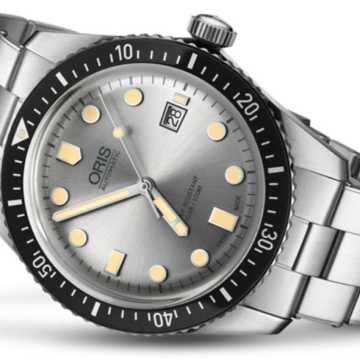 Foto Quadrante Orologio Divers Sixty-Five Silver