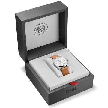 Foto Box Orologio Oris Wings of Hope Limited Edition