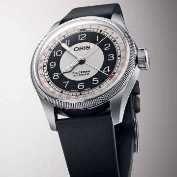 Foto Cassa Orologio Oris Big Crown Pointer Date Bullseye 