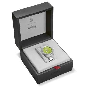 Foto Box Orologio Oris Propilot X Kermit Edition