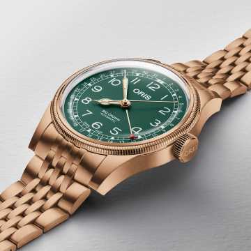 Foto Quadrante Orologio Oris Big Crown Bronze Pointer Date