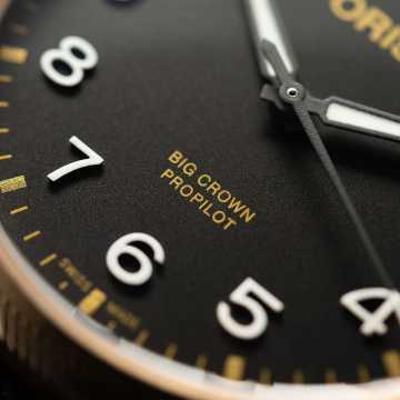 Foto Particolare Orologio Oris Big Crown Propilot Big Date