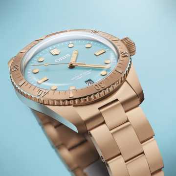 Foto Quadrante Orologio Orologio Divers Sixty-Five Cotton Candy 733 7771 3155 - 0781915