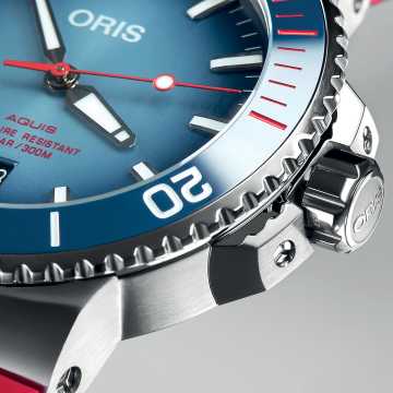 Foto Cassa Orologio Oris Oceano Pulito Umbero Pelizzari L.E